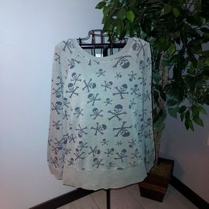 FLASH SALE ⚡️Grayson Threads Skull and Crossbones ☠️ Sweater Size XL
